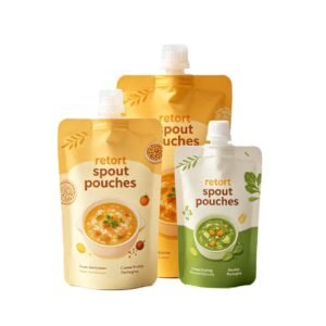 custom printed retort spout pouch factory wholesale
