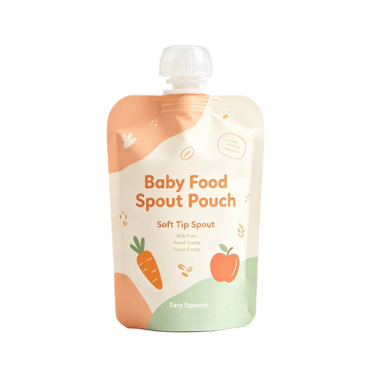 custom printed baby food retort spout pouch wholesale factory